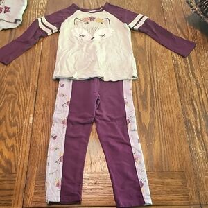 Garanimals Purple and White Set